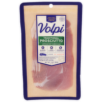 VOLPI Sliced Traditional Prosciutto - 3 Ounce