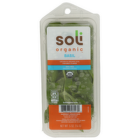 SOLI ORGANIC So Og Basil Clamshell Labels - 0.5 Ounce