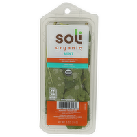 SOLI ORGANIC So Og Mint Clamshell Labels - 0.5 Ounce