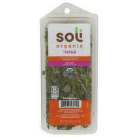 SOLI ORGANIC So Og Thyme Clamshell Labels - 0.5 Ounce
