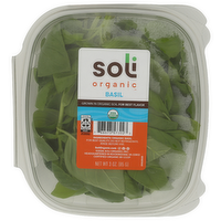 SOLI ORGANIC So Og Basil Labels - 3 Ounce