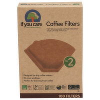 If You Care No. 2 Coffee Filters - 100 Count