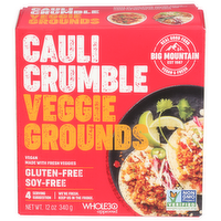 Big Mountain Foods Cauli Crumble Veggie Grounds - 3 Ounce - 4 Count