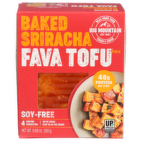 Big Mountain Foods Baked Sriracha Fava Tofu - 2.47 Ounce - 4 Count