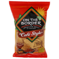 On The Border Cafe Style Café Tortilla Chips - 11 Ounce