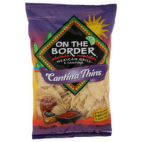 On The Border Cantina Thins Tortilla Chips - 9.13 Ounce
