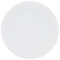Cookware White Branch Plate - 1 Each