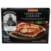 BEECHER's Handmade Cheese Cheese, Tomato Frozen Gluten Free Curd Lasagna - 21 Ounce