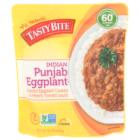 Tasty Bite Braised Eggplant Cooked In Hearty Tomato Sauce Medium Indian Punjab - 10 Ounce