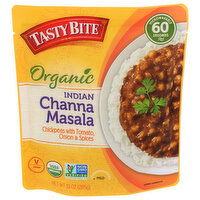 Tasty Bite Indian Entrée Organic Channa Masala - 10 Ounce