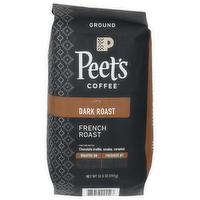 Peet's Coffee Ground Dark Roast French - 10.5 Ounce