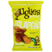 Uglies Kettle Chips Jalapeño Jalapeno - 6 Ounce