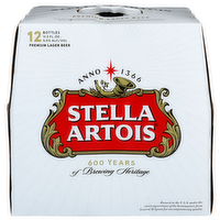Stella Artois Premium Lager Beer - 11.2 Fluid Ounce - 12 Count
