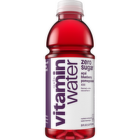 vitaminwater Zero Sugar Xxx Flavored Water Bottle Acai Blueberry Pomegranate - 20 Fluid Ounce