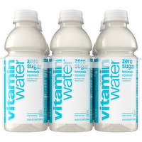 vitaminwater Zero Squeezed Sugar Flavored Water Bottles - 101.4 Fluid Ounce