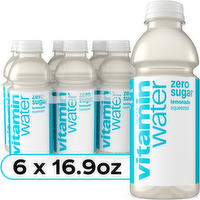 vitaminwater Zero Sugar Squeezed Lemonade Nutrient Enhanced Flavored Water Beverage - 101.4 Fluid Ounce