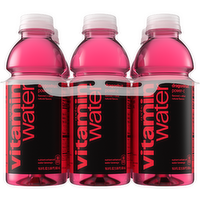 vitaminwater Power C Power-C Dragonfruit Flavored Water Beverage Bottles - 101.4 Fluid Ounce