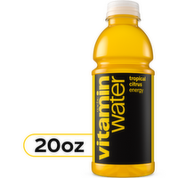 vitaminwater Tropical Citrus Flavored Water Bottle Energy - 20 Fluid Ounce