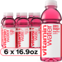 vitaminwater Zero Sugar Power C Flavored Water Bottles - 101.4 Fluid Ounce