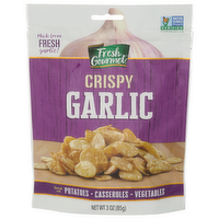 FRESH GOURMET Typical Garlic Flavor And Odor, No Bitter Or Burned Fried Crispy - 3 Ounce