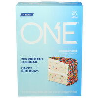 ONE BRANDS Bar Bday Cake Tray - 2.12 Ounce - 4 Count