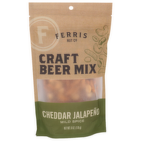 Ferris Nut Co. Cheddar Jalapeno Craft Beer Mix - 6 Ounce
