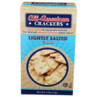 All-American Crackers Snack Lightly Salted - 4 Ounce