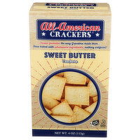All-American Crackers Snack Sweet Butter - 4 Ounce