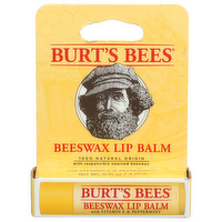 Burt's Bees With Vitamin E & Peppermint Beeswax Lip Balm - 0.15 Ounce