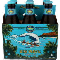 Kona Brewing Co Big Wave Golden Ale 6 Pk Bottles - 12 Fluid Ounce - 6 Count