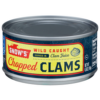 Snow's Served In Clam Juice Chopped Clams - 6.5 Ounce