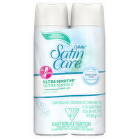 Gillette Ultra Sensitive Shave Gel Twin Pack - 2 Each