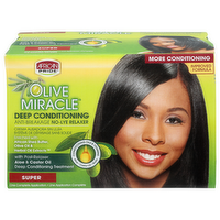 African Pride Olive Miracle Super Deep Conditioning Treatment - 1 Count