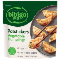 bibigo Potstickers Vegetable Dumplings - 24 Ounce