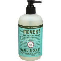 Mrs. Meyer's Clean Day Hand Soap Basil Scent - 12.5 Fluid Ounce