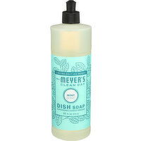 Mrs. Meyer's Clean Day Dish Soap Mint Scent - 16 Fluid Ounce