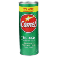 Comet Removes Tough Stains Bleach - 1.31 Pound