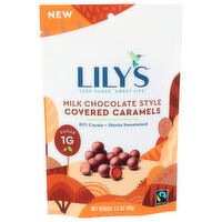 Lily's Milk Chocolate Covered Caramels 40% Cocoa - 3.5 Ounce