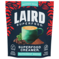 Laird Superfood Peppermint Mocha Creamer Chocolate Mint - 8 Ounce