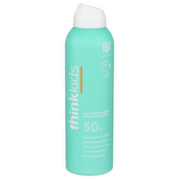 Think Sunscreen Kids Clear Spray Spf 50 - 6 Fluid Ounce