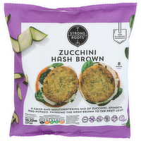 Strong Roots Potato Zucchini Hash Browns - 1.653 Ounce - 8 Count
