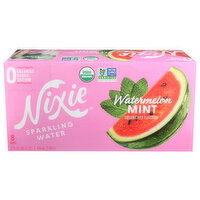 Nixie Sparkling Water Watermelon Mint - 12 Fluid Ounce - 8 Count