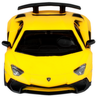 Uni Fortune 2015 Lamborghini Aventador Sv Coupe Yellow Plastic Car Toy - 1 Each