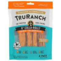 TruRanch Chicken & Collagen Roll Dog Chews - 2.075 Ounce - 4 Count