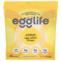 Egglife Original Egg White Wraps - 6 Ounce