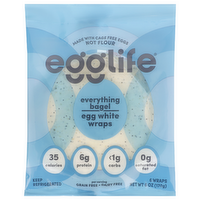 Egglife Wrap Egg White Evry Bagel - 6 Ounce