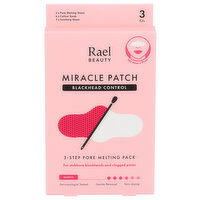RAEL BEAUTY 3 Step Pore Melting Pack Miracle Patch Blackhead Control - 3 Count
