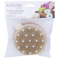 Katelle Spa Bamboo Exfoliating Massage Brush - 1 Each