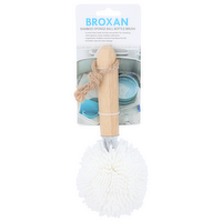 Broxan Bamboo Sponge Ball Bottle Brush - 1 Each