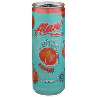 Alani Nu Energy Drink, Juicy Peach - 12 Fluid Ounce